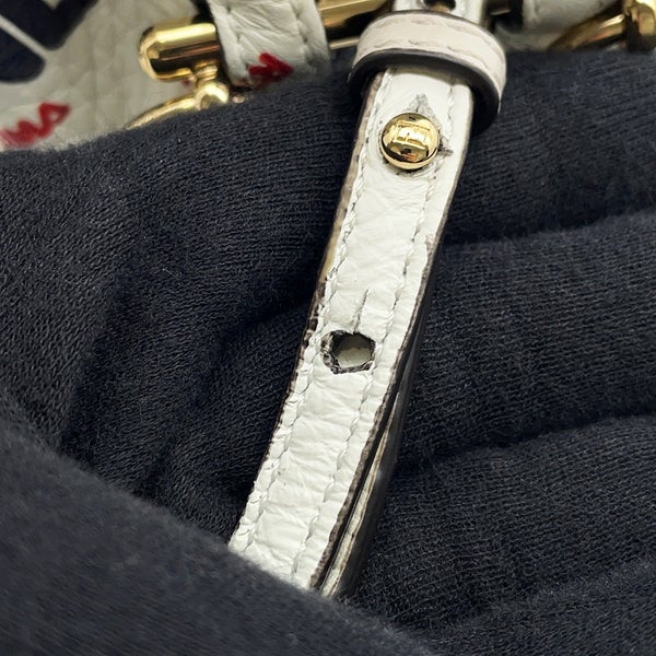 フェンディ ハンドバッグ モントレゾール ミニ FILAコラボ レザー 8BS010 FENDI 2wayショルダーバッグ