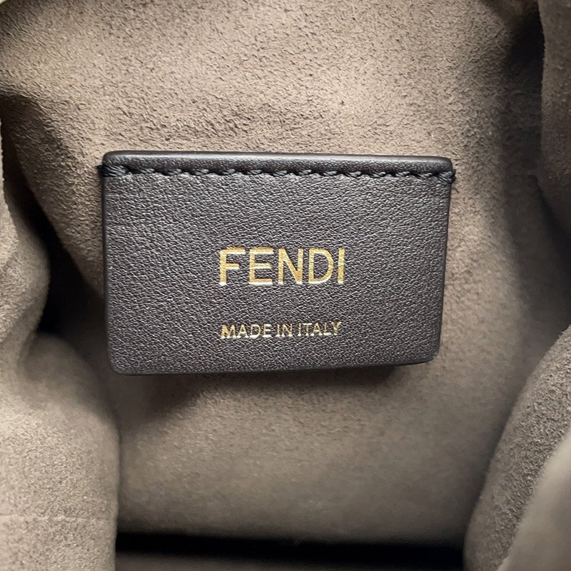 フェンディ ハンドバッグ モントレゾール ミニ FILAコラボ レザー 8BS010 FENDI 2wayショルダーバッグ