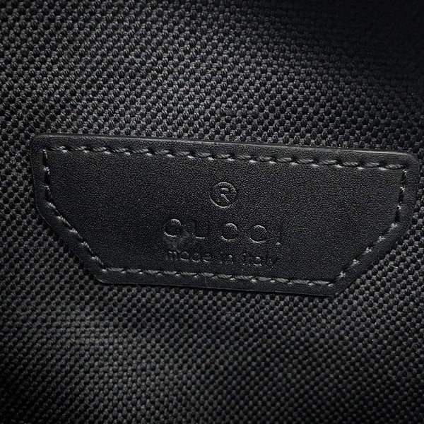 グッチ ボディバッグ ビー GGスプリーム 675181 GUCCI ウエストバッグ 黒
