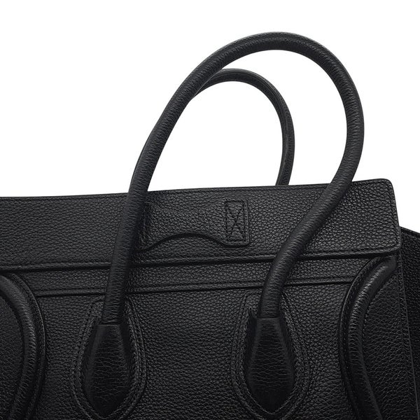 セリーヌ ハンドバッグ ラゲージ マイクロショッパー 189793 CELINE 黒