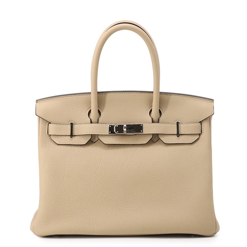 エルメス バーキン30 トレンチ/シルバー金具 トゴ A刻印 HERMES Birkin ハンドバッグ