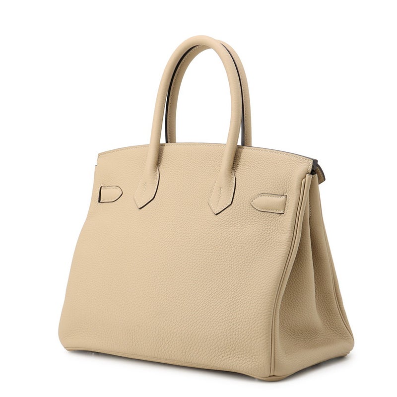 エルメス バーキン30 トレンチ/シルバー金具 トゴ A刻印 HERMES Birkin ハンドバッグ