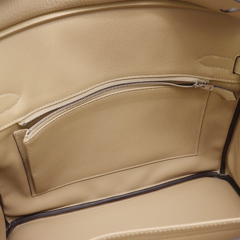 エルメス バーキン30 トレンチ/シルバー金具 トゴ A刻印 HERMES Birkin ハンドバッグ