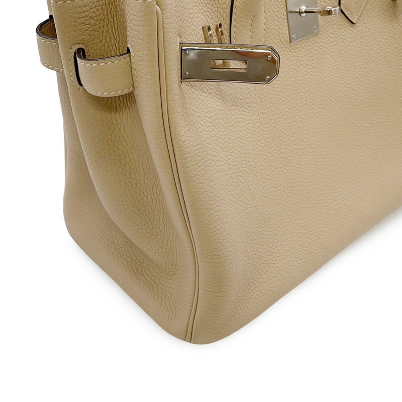 エルメス バーキン30 トレンチ/シルバー金具 トゴ A刻印 HERMES Birkin ハンドバッグ
