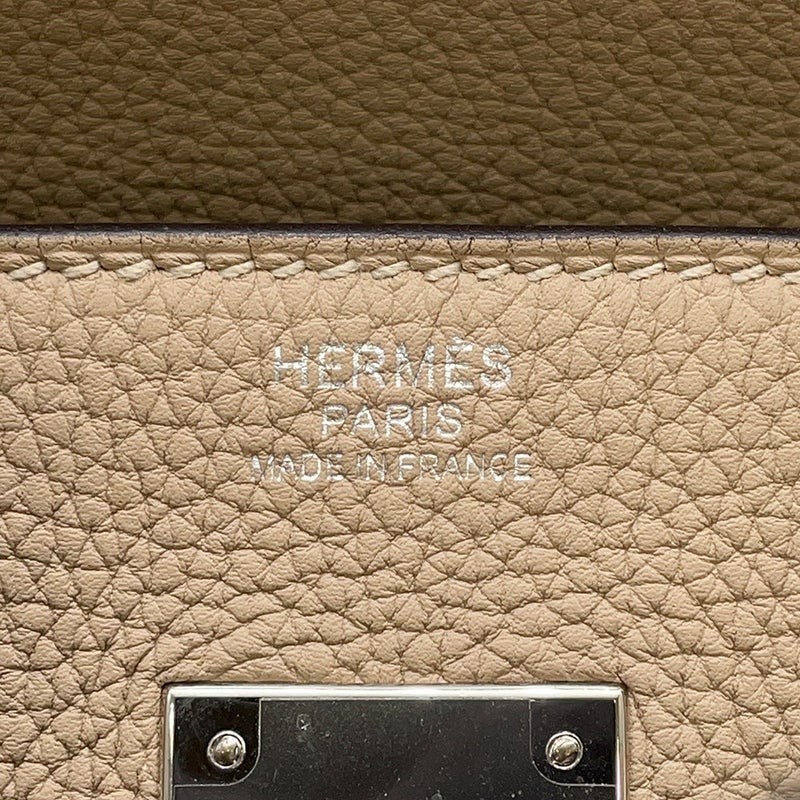 エルメス バーキン30 トレンチ/シルバー金具 トゴ A刻印 HERMES Birkin ハンドバッグ