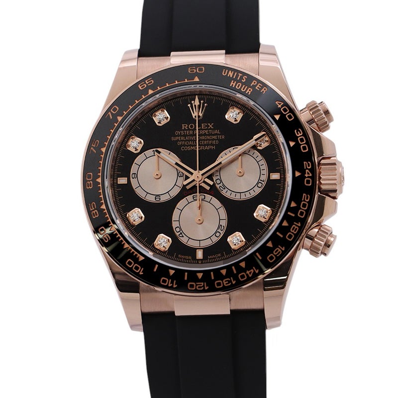 ロレックス コスモグラフデイトナ 126515LNG ROLEX 腕時計 黒/サンダスト文字盤 8Pダイヤ