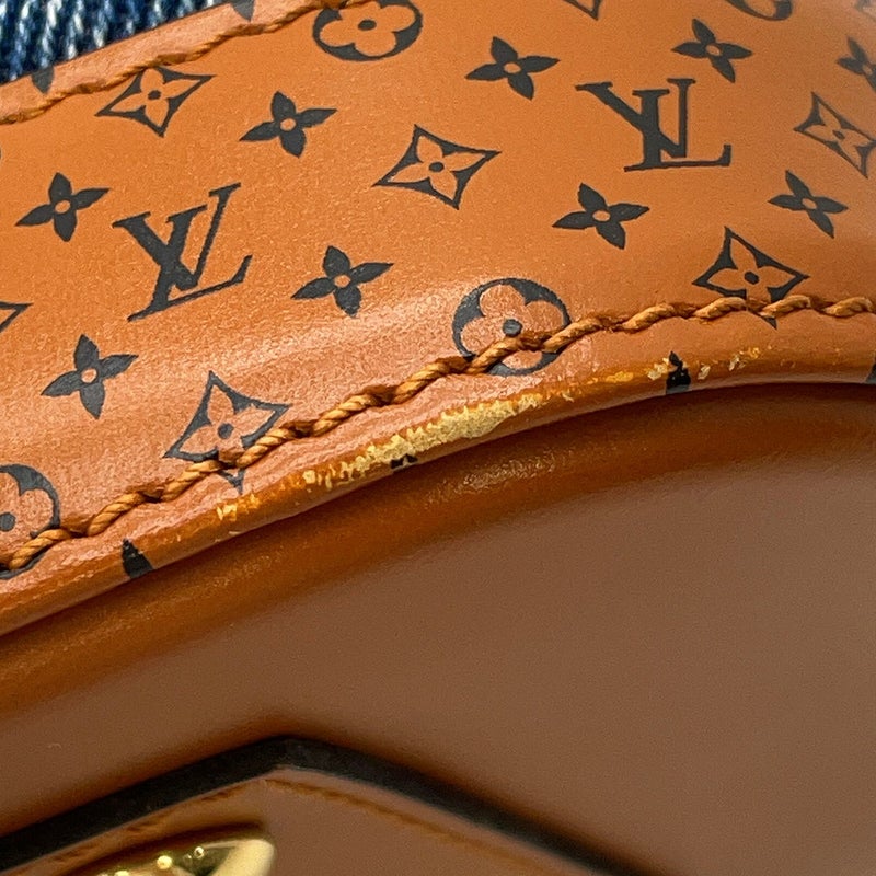 ルイルイヴィトン ハンドバッグ デニムテキスタイル マルタージュ アルマ BB M55048 ヴィトン バッグ 2way ショルダー モノグラム