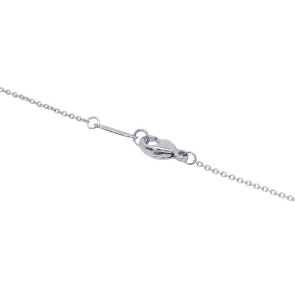 ティファニー ネックレス ソレスト ペンダント ダイヤモンド 中石0.28ct Pt950プラチナ Tiffany&Co. 鑑定書付き