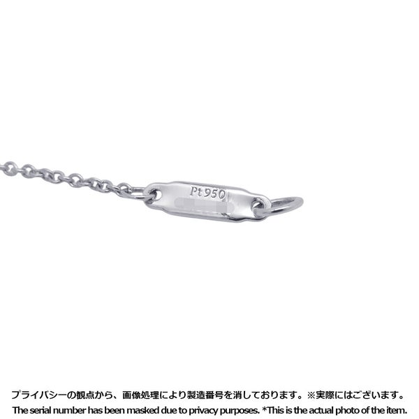 ティファニー ネックレス ソレスト ペンダント ダイヤモンド 中石0.28ct Pt950プラチナ Tiffany&Co. 鑑定書付き