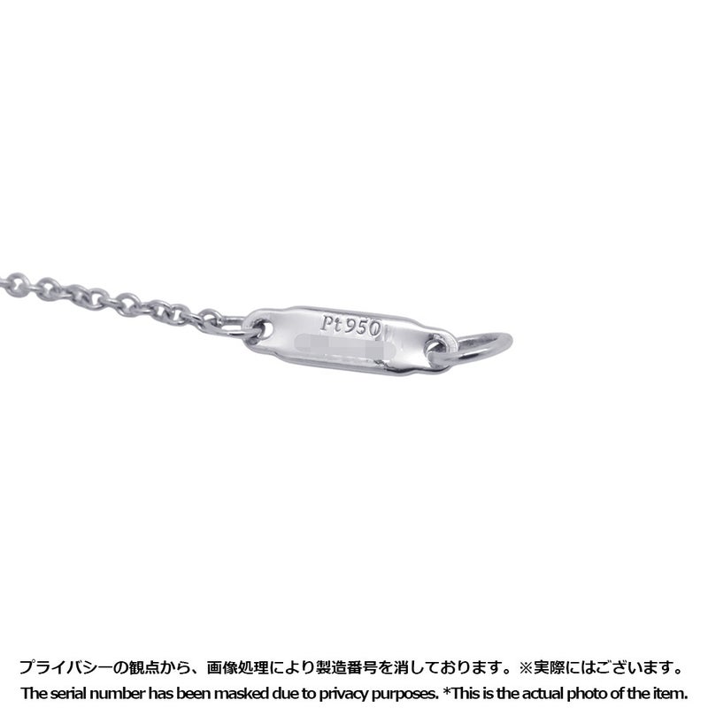 ティファニー ネックレス ソレスト ペンダント ダイヤモンド 中石0.28ct Pt950プラチナ Tiffany&Co. 鑑定書付き