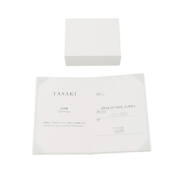 タサキ ピアス バランス プラス イヤリング あこや真珠 パール K18YGイエローゴールド E-3842-18KYG TASAKI