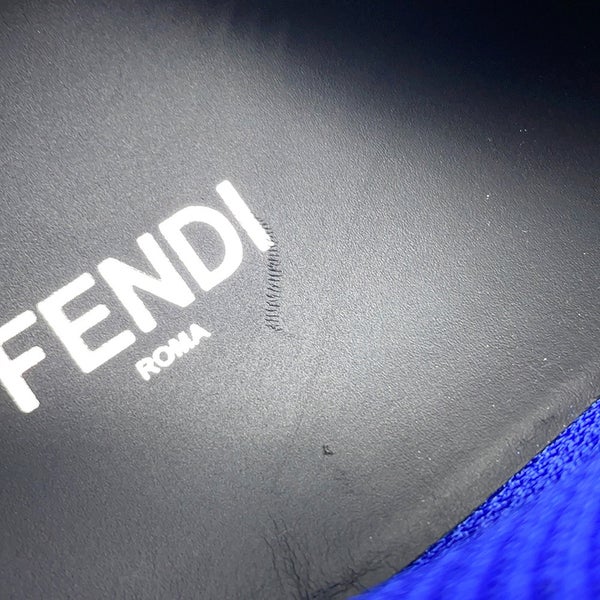 フェンディ スニーカー FFロゴ クロスバンド付き メンズサイズ 7E1198 FENDI 靴