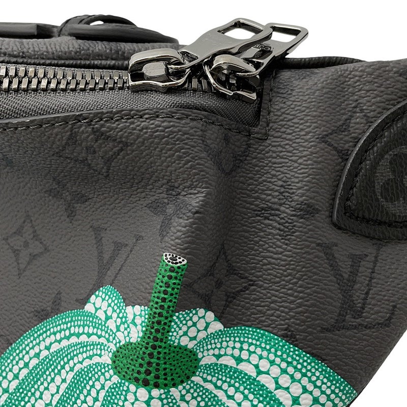 ルイヴィトン ボディバッグ モノグラム・エクリプスリバース LV×YK マキシ・バムバッグ M46436 ヴィトン バッグ 草間彌生 パンプキン