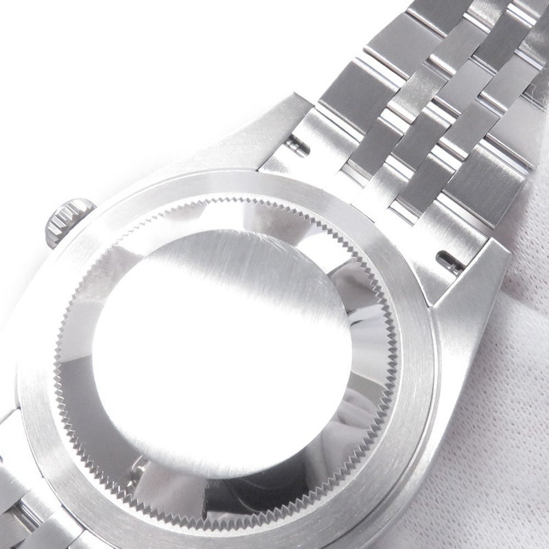 ロレックス デイトジャスト41 SS/K18WG ランダムシリアル ルーレット 126334 ROLEX 腕時計 スレート文字盤
