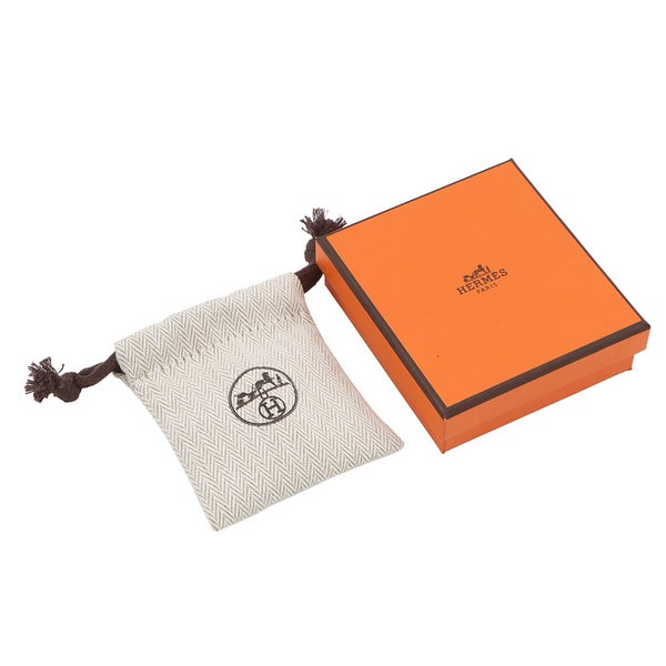 エルメス ピアス ミニ・ポップアッシュ ピンク/シルバー金具 Hモチーフ HERMES Pop H ポップH