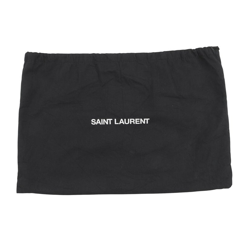 サンローランパリ ショルダーバッグ マンハッタン クロコ型押しレザー 579271 SAINT LAURENT PARIS 黒