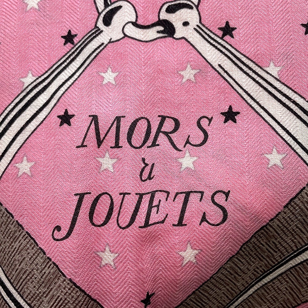 エルメス ストール カレ140 カレ ジェアン 馬銜 MORS A JOUETS