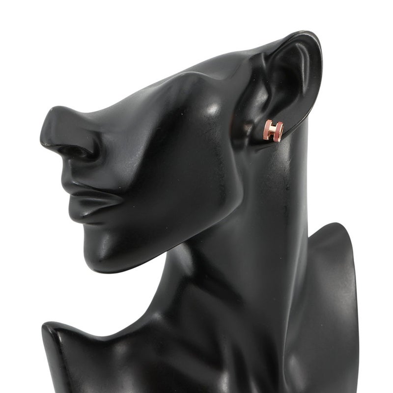 エルメス ピアス ミニ・ポップアッシュ ロカバール ビューティー/ピンクゴールド金具 HERMES アクセサリー