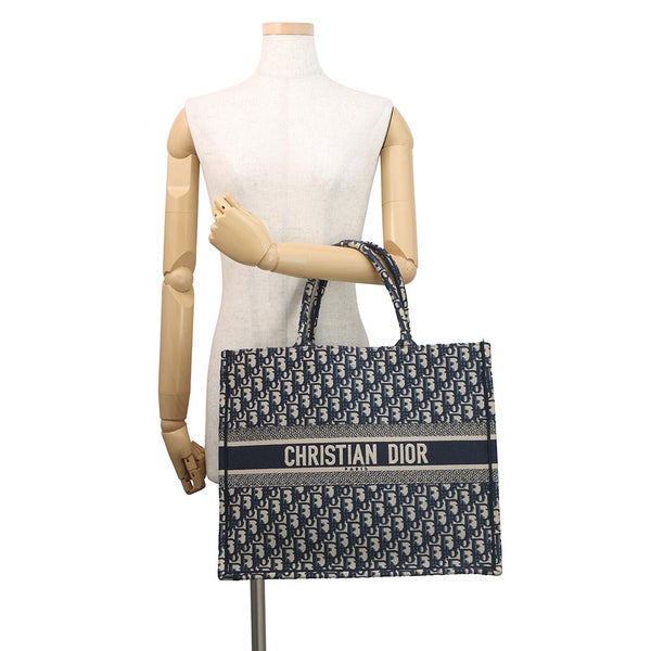 クリスチャン・ディオール トートバッグ オブリーク ブックトート ラージ M1286ZRIW Christian Dior トロッター