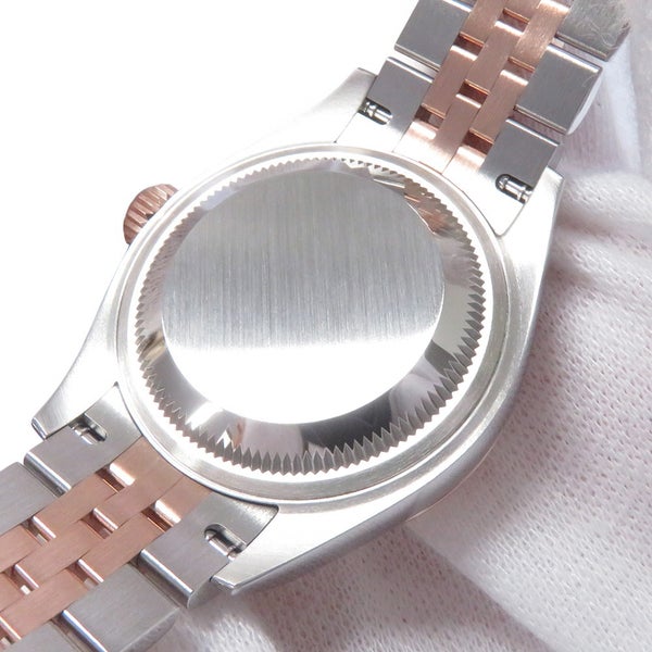 ロレックス レディ デイトジャスト SS/K18PG 279171G ROLEX 腕時計 オリーブグリーン文字盤 10PD