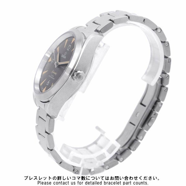 オメガ シーマスター レイルマスター 220.10.40.20.01.001 OMEGA 腕時計 黒文字盤