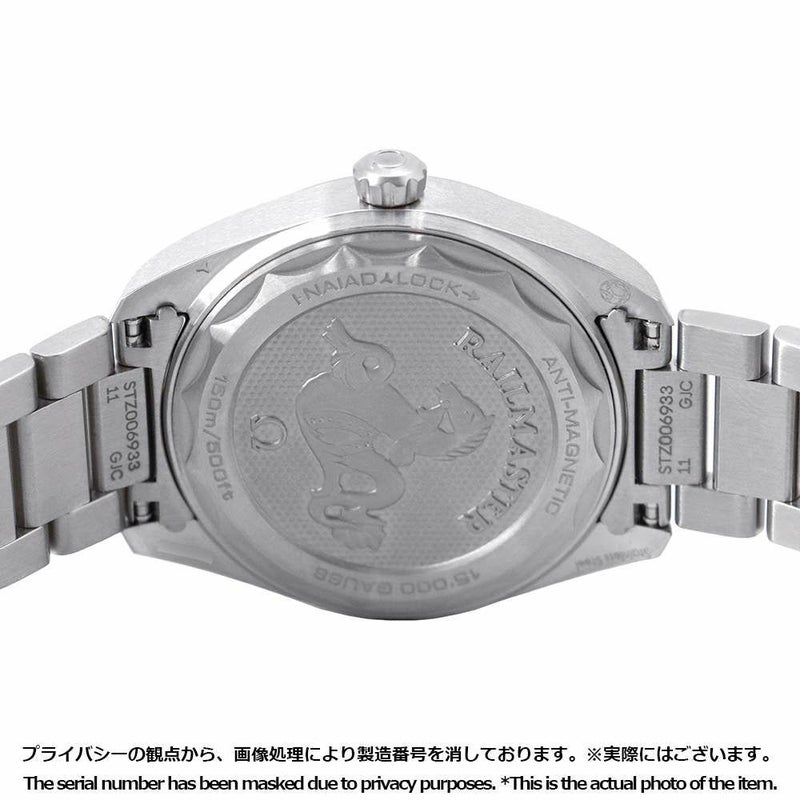 オメガ シーマスター レイルマスター 220.10.40.20.01.001 OMEGA 腕時計 黒文字盤