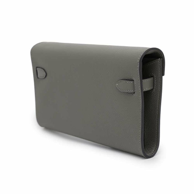 エルメス ケリーウォレット ロング トゥーゴー グリメイヤー/シルバー金具 エバーカラー B刻印 財布