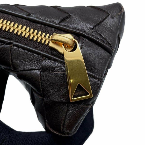 ボッテガヴェネタ ポーチ イントレチャート レザー BOTTEGA VENETA 小物入れ