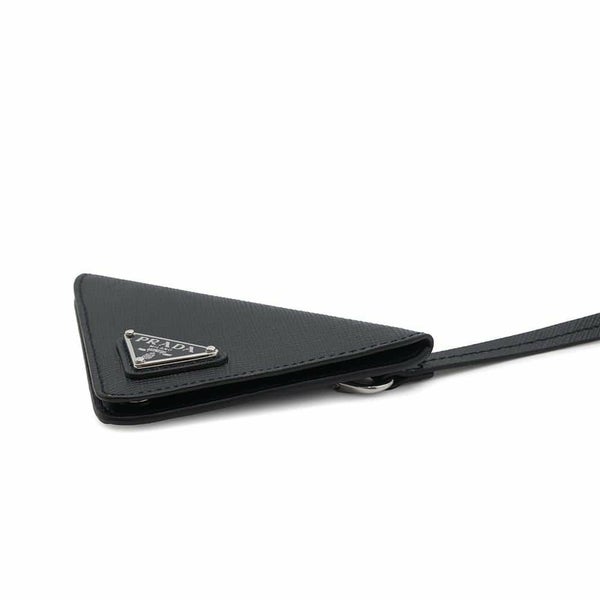 プラダ ネームタグ トライアングル サフィアーノレザー 2TT153 PRADA