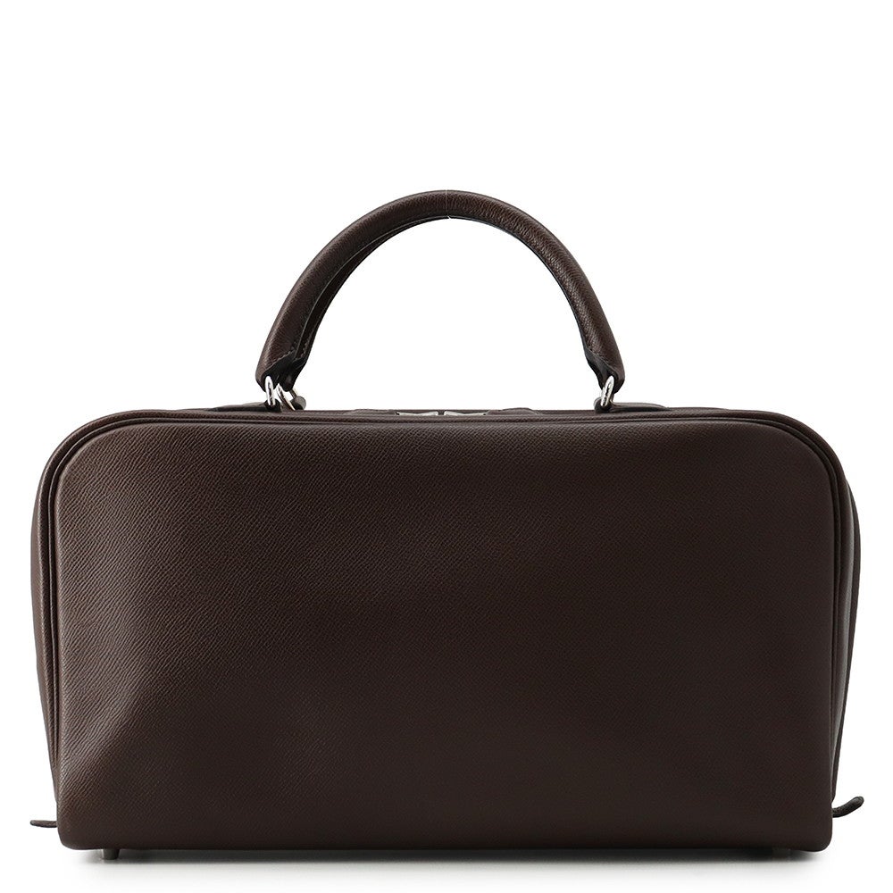 エルメス ハンドバッグ サックアンヴィ36 ハバナ/シルバー金具