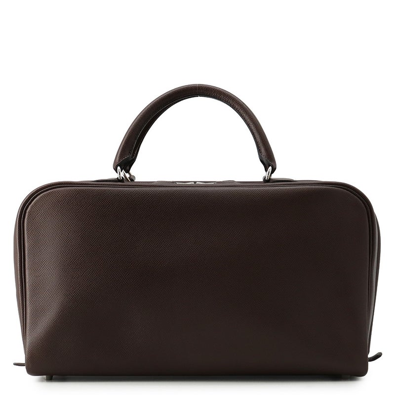 エルメス ハンドバッグ サックアンヴィ36 ハバナ/シルバー金具 エプソン □J刻印 HERMES バッグ