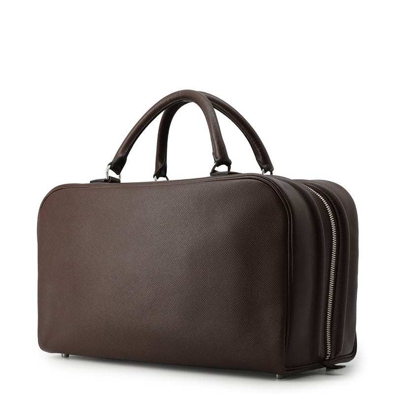 エルメス ハンドバッグ サックアンヴィ36 ハバナ/シルバー金具 エプソン □J刻印 HERMES バッグ