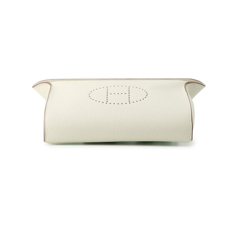 エルメス ショルダーバッグ ヴィドポッシュ マッシュルーム/シルバー金具 トゴ B刻印