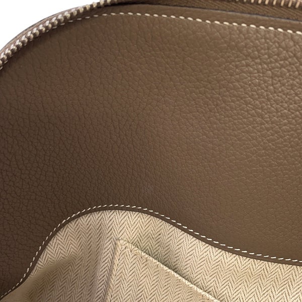 エルメス ハンドバッグ ボリード リラックス35 エトゥープ/シルバー金具 トリヨンノビーヨ T刻印