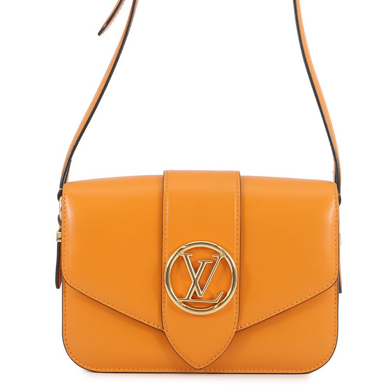 ルイヴィトン ショルダーバッグ スムースレザー LVポンヌフ M55946 LOUIS VUITTON ヴィトン バッグ LVサークルシグネチャー