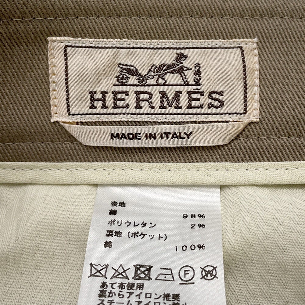エルメス パンツ サンジェルマン コットン メンズサイズ42 HERMES