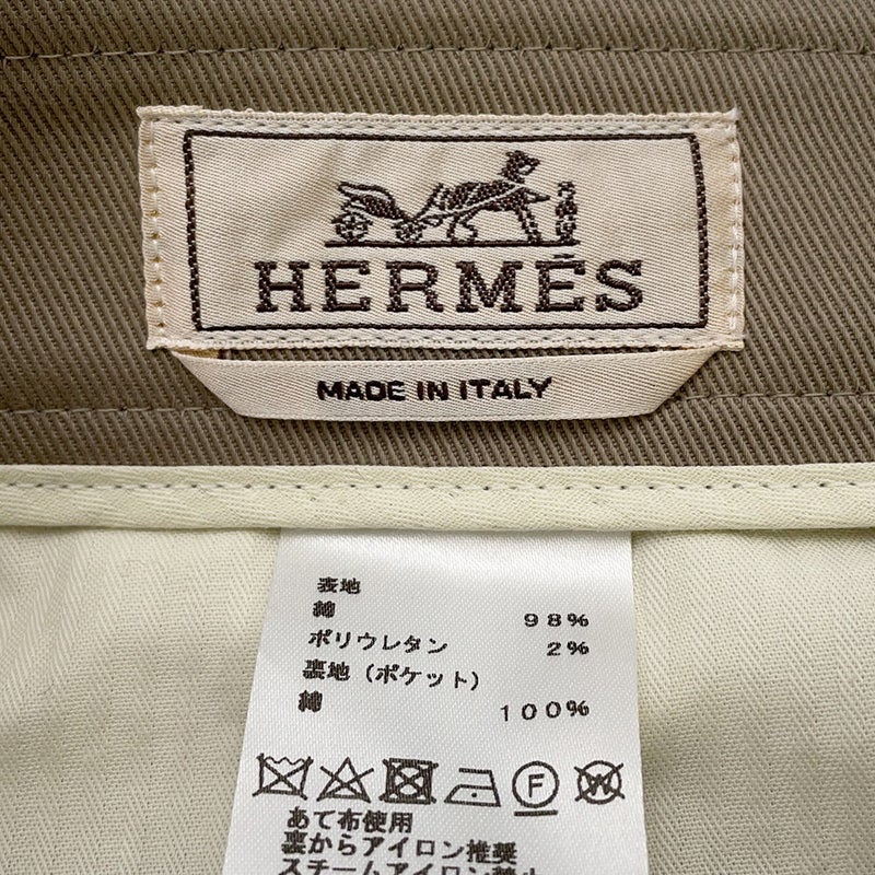エルメス パンツ サンジェルマン コットン メンズサイズ42 HERMES ボトムス