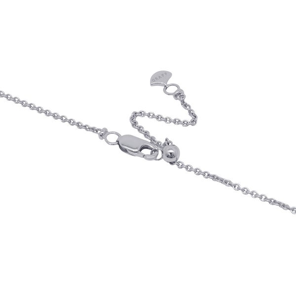 グラフ ネックレス パヴェ バタフライ ダイヤモンド ミニ ペンダント ダイヤ 計約0.55ct K18WGホワイトゴールド RGP550