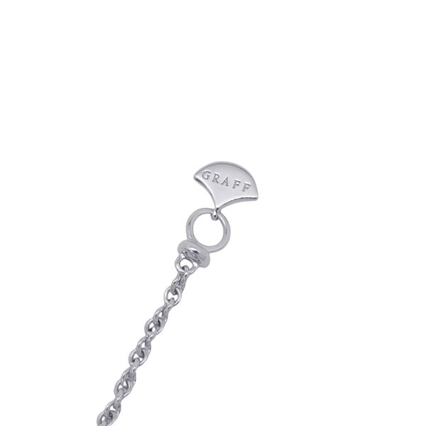 グラフ ネックレス パヴェ バタフライ ダイヤモンド ミニ ペンダント ダイヤ 計約0.55ct K18WGホワイトゴールド RGP550