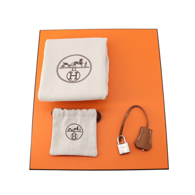 エルメス バーキン25 ゴールド/シルバー金具 トゴ K刻印 HERMES