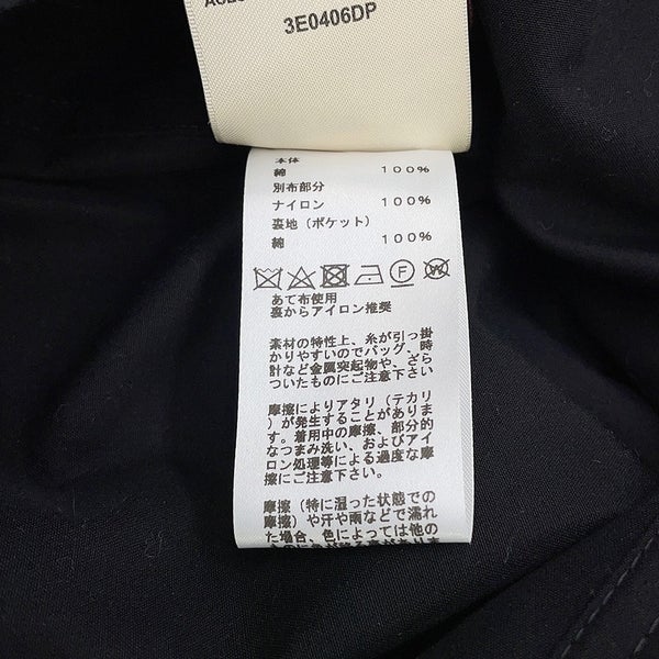 エルメス ジャンプスーツ オールインワン コットン レディースサイズ36 HERMES 黒