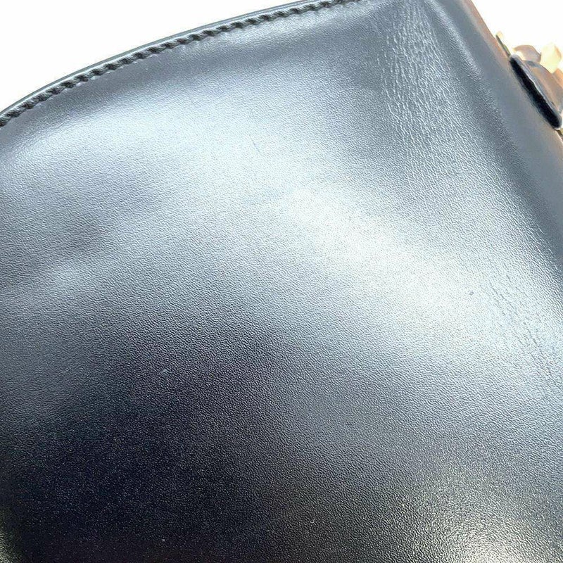 グッチ ハンドバッグ オールドグッチ バンブー GUCCI バッグ ショルダーバッグ 黒