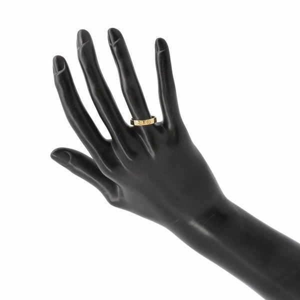 カルティエ リング ミニ ラブリング K18YGイエローゴールド スモールモデル リングサイズ51 B4085000 Cartier ジュエリー