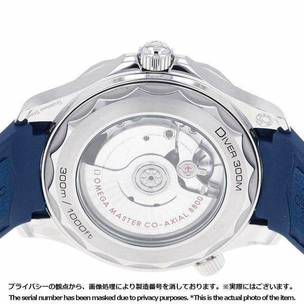 オメガ シーマスター ダイバー 300M コーアクシャル クロノメーター 210.32.42.20.03.001 ブルー文字盤