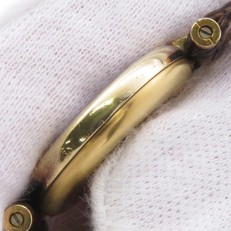 カルティエ マスト ヴァンドーム SM ヴェルメイユ 590004 Cartier 腕時計 ボルドー文字盤