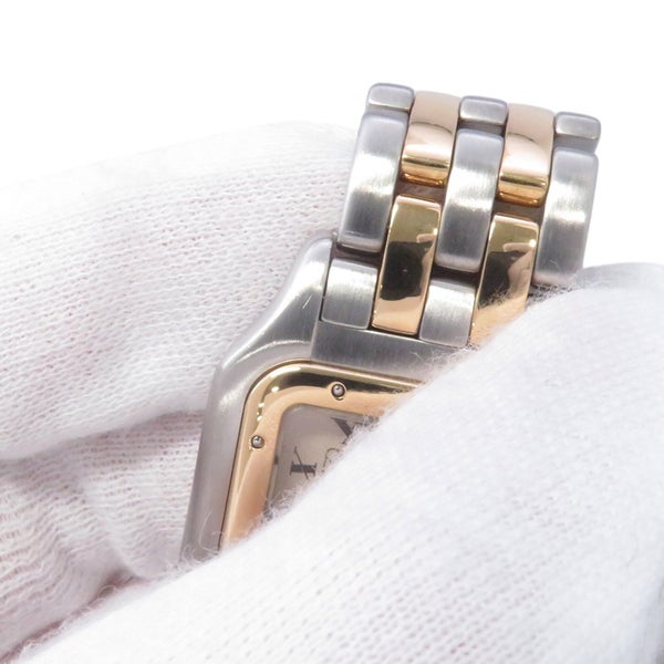 カルティエ パンテールMM 2ロウ W25028B6 Cartier 腕時計 アイボリー文字盤 クォーツ
