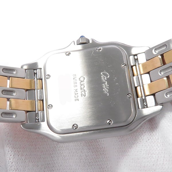 カルティエ パンテールMM 2ロウ W25028B6 Cartier 腕時計 アイボリー文字盤 クォーツ