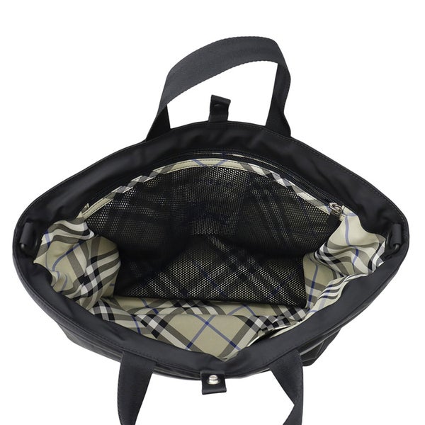 バーバリー トートバッグ シールド N/S トート ナイロン 81025151 BURBERRY 2way 黒