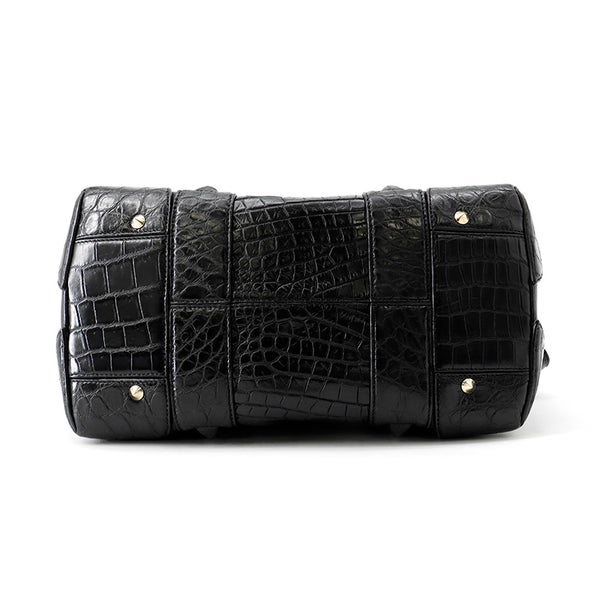 ジバンシー ハンドバッグ ルクレツィア ミディアム クロコダイル レザー GIVENCHY 2way 黒