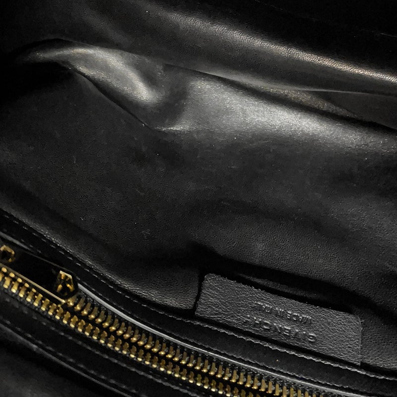 ジバンシー ハンドバッグ ルクレツィア ミディアム クロコダイル レザー GIVENCHY 2way 黒